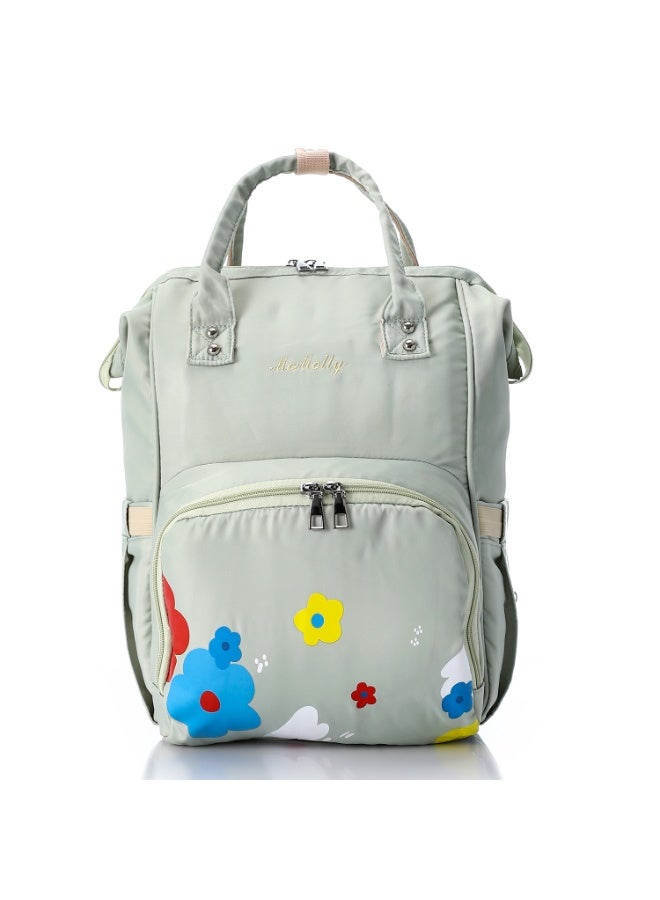 CROSSLAND Waterproof Diaper Backpack with Thermal Pockets – Multi-Function Baby Changing Bag for Moms - Image 2