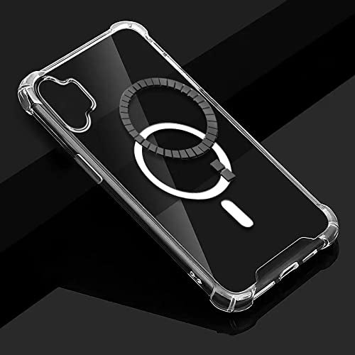 Plus Thermoplastic Polyurethane Wireless Charging Support Back Cover for Nothing Phone 1 - Scratch-Resistant, Clear - Image 4