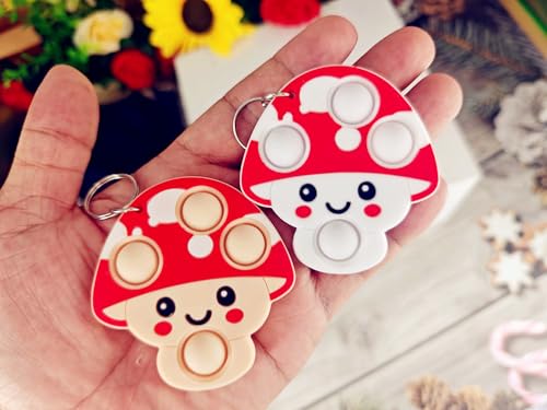 mypush popo 20 Packs Classroom Students Bulk Bubble Mushroom Mini Pop Holiday Rewards Party Favors - Image 5