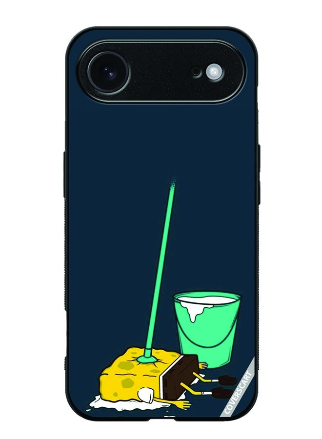 غطاء حماية لجهاز آبل آيفون 17 بتصميم إسفنجي متعدد الألوان