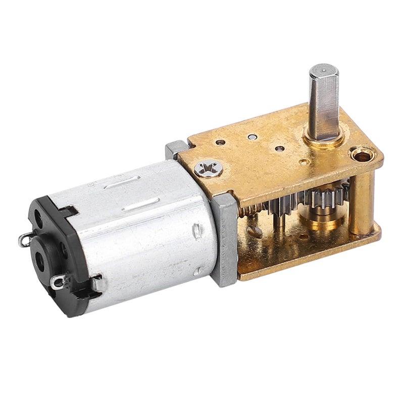 Durable Mini Gear Motor DC6V 35RPM For Electronic Locks Smart Cars Strong Power Output - Image 2