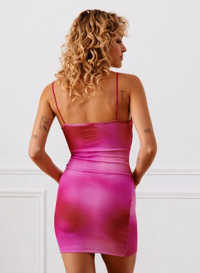 UNDIZ Gradient Bodycon Dress
