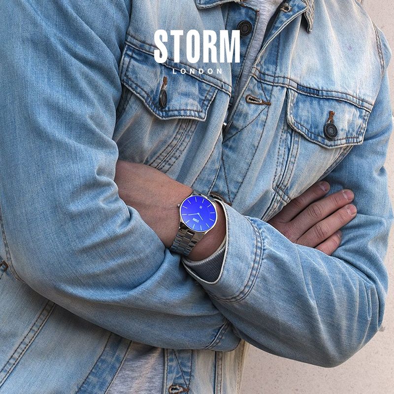 STORM British Imported Slim-XXL Series Men's Watch with Date Display and Laser Glass - Image 4