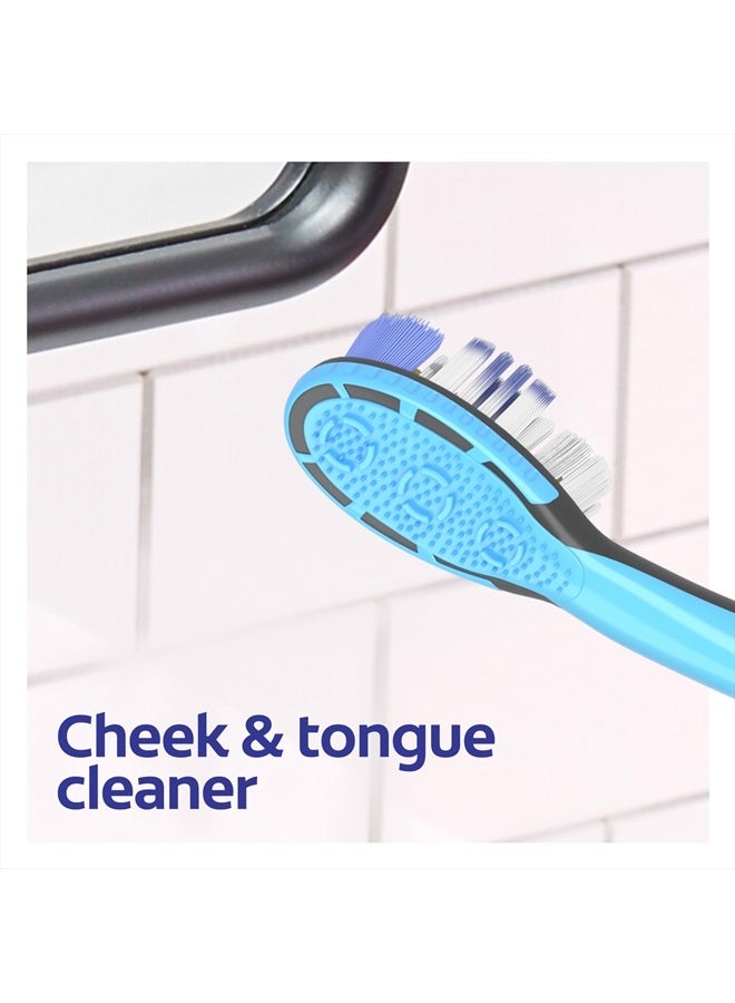 Colgate فرشاة أسنان تعمل بالبطارية 360 تهتز لتنظيف عميق، فرشاة أسنان قابلة للتخلص مع بطارية AAA واحدة مرفقة، تنظيف كامل للفم، عبوة واحدة - Image 5