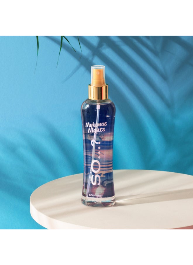 So..? - بخاخ عطر للجسم Summer Escapes للسيدات Miami Mykonos Nights بحجم 200 مل - Image 1
