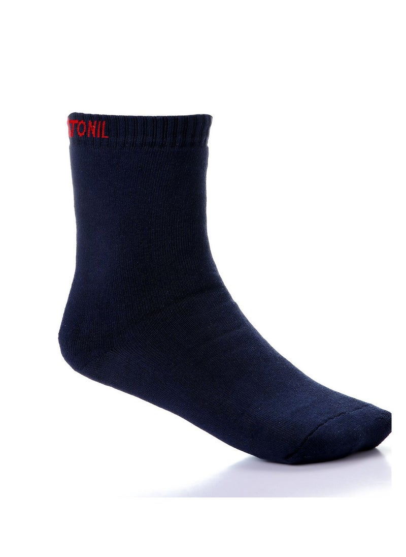 COTTONIL Pack of 4 Cotton Half Towel Sport Socks for Men  - Image 5