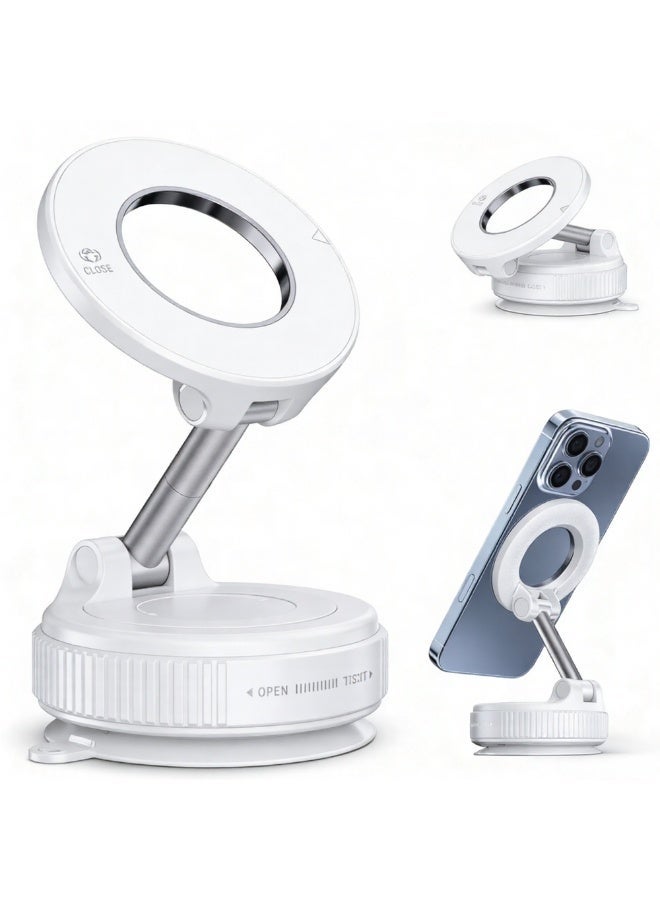 Car Phone Holder for Magsafe 36KG Strongest Suction And 108lb Strongest Magnetic 360° Adjustable Car Phone Mount, Phone Holders for Your Car for iPhone16/15/14/13 Series, Android and All Smartphones - Image 1