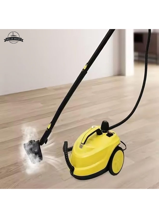 Relax Smart High-Pressure Steam Cleaner – Multi-Surface Floor and Furniture Cleaning Machine, Yellow - Image 3