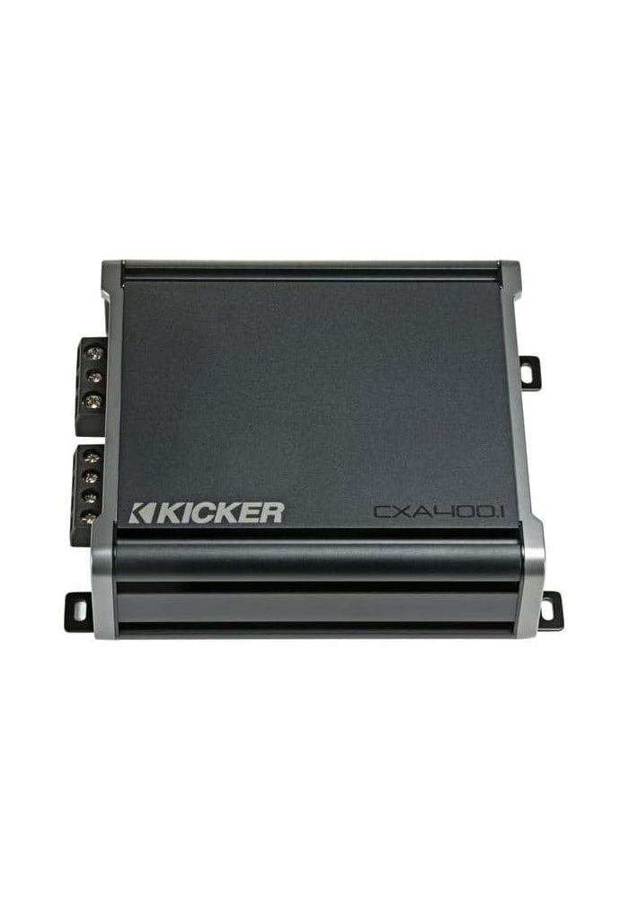 Kicker 46CXA4001 Car Audio Class D Mono Amplifier - 800W Peak Sub Amplifier - Image 1