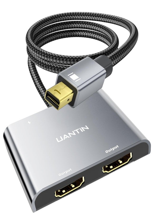 UANTIN Mini DP to Dual HDMI Adapter - Image 1