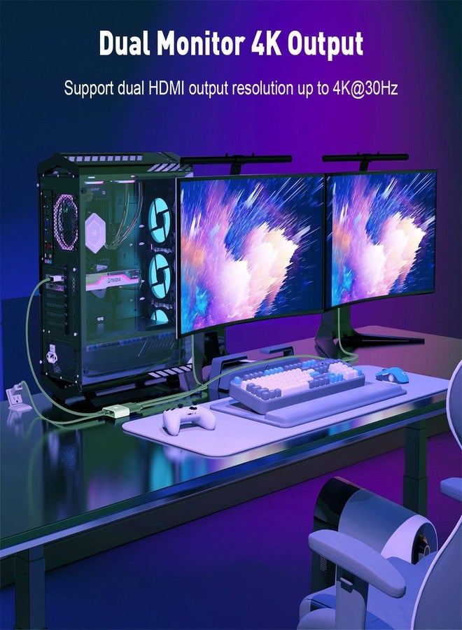 UANTIN Mini DP to Dual HDMI Adapter - Image 4