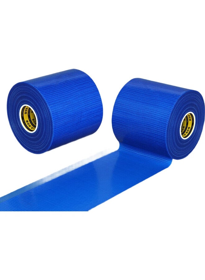Miloch Miluqi Strong Adhesive Baseboard Tape, High Adhesion, Wear-Resistant, Waterproof, Single-Sided Floor Covering, Renovation Masking, Carpet Fixation, No Residue Left, Can Be Hand-Torn, Blue - 60Mm Wide * 50 Meters [1 Roll] - Image 2