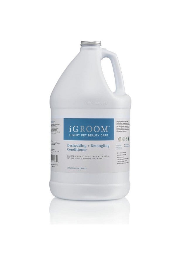 أي جروم بلسم إزالة تساقط الشعر وفك تشابك الشعر من iGroom للكلاب، للعناية الفاخرة بالحيوانات الأليفة، يزيل التشابك + الطبقة السفلية غير المرغوب فيها، يضيف لمعانًا + كثافة، صنع في الولايات المتحدة الأمريكية (1 جالون) - Image 1