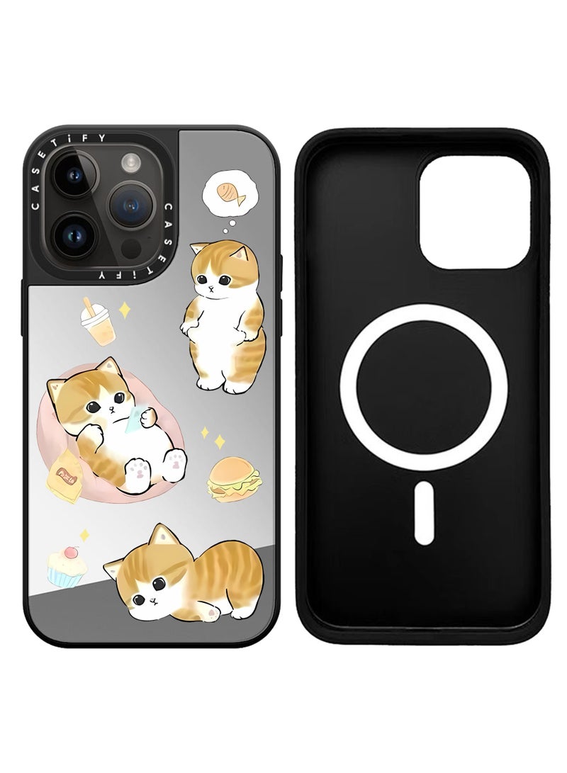 Casetify For iPhone 14 Pro Max Case Lazy Cat Magnetic Adsorption Phone Cover - Image 2
