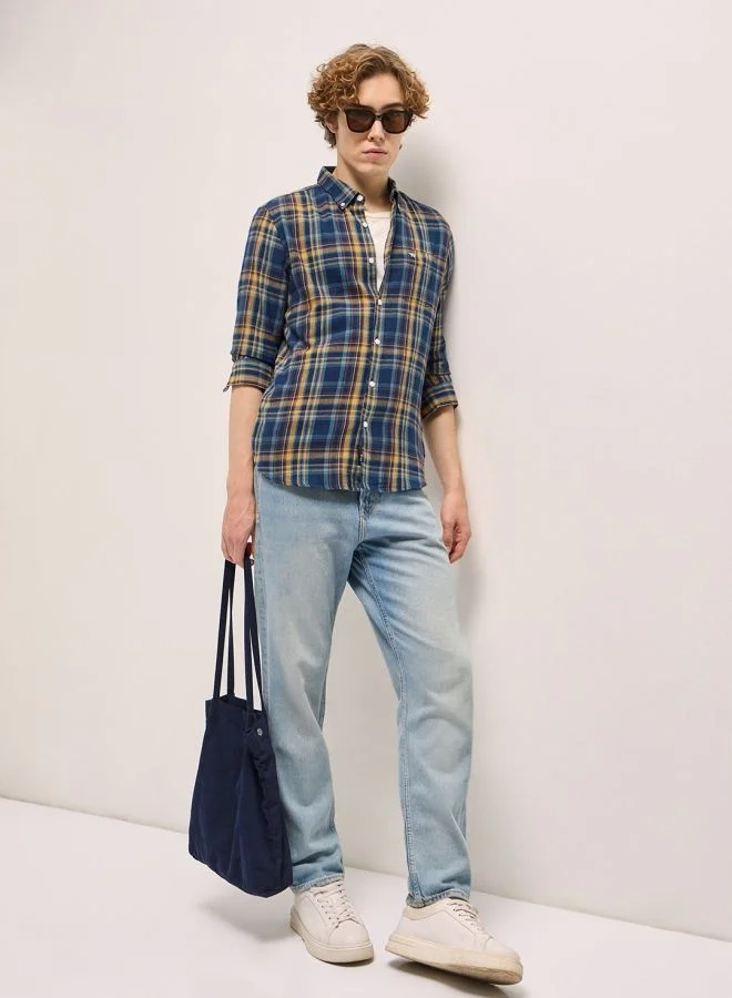 THE BEAR HOUSE  Men's Shirt for Casual and Formal Wear | Classic Button-Down Style for Office, Daily Use, Travel, Events & All-Season Outfits | Versatile & Stylish Wardrobe Essential for Every Occasion for Men | Best Price UAE