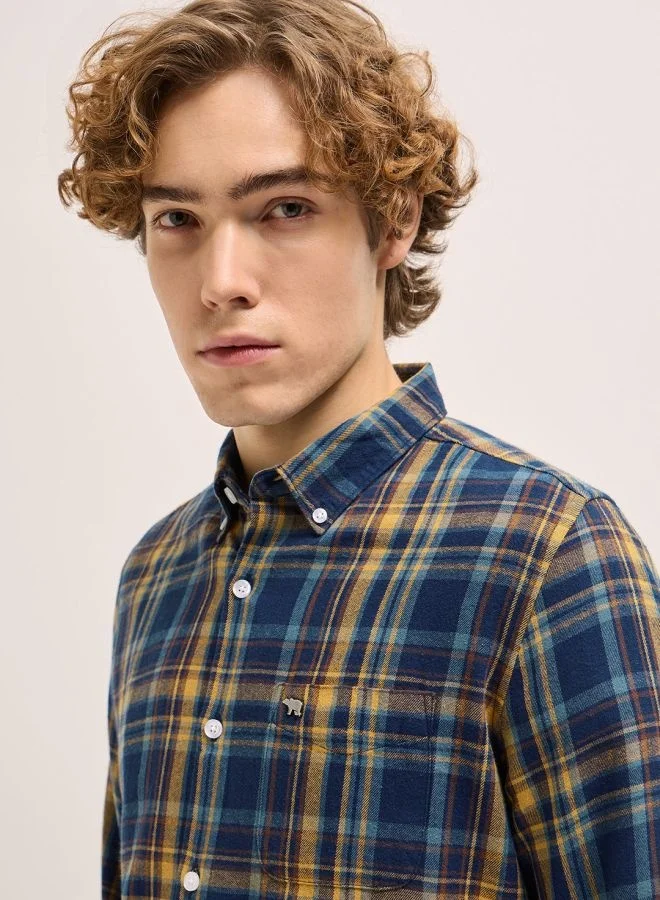 THE BEAR HOUSE  Men's Shirt for Casual and Formal Wear | Classic Button-Down Style for Office, Daily Use, Travel, Events & All-Season Outfits | Versatile & Stylish Wardrobe Essential for Every Occasion for Men | Best Price UAE