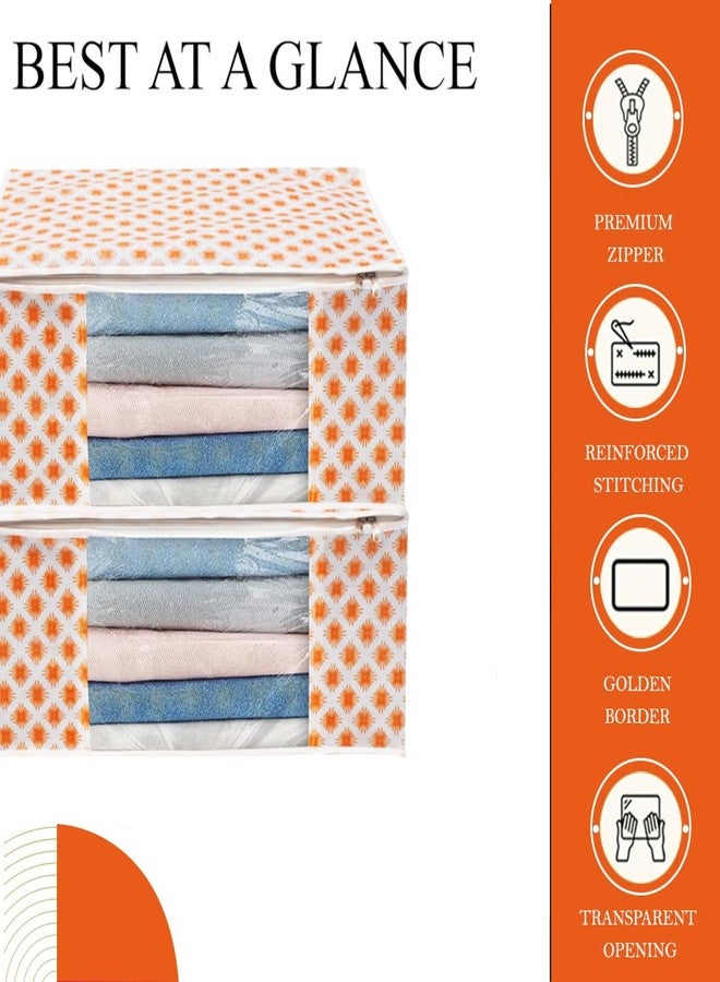 SHAPING FABRIC طقم غطاء ساري من قماش التشكيل، قطعة واحدة، منظم ملابس من قماش غير منسوج للخزانة مع نافذة شفافة وحقيبة تخزين ملابس بسحاب مزدوج، غطاء ملابس SF_XL_SC_CC_XPID1598426731598596 - Image 4