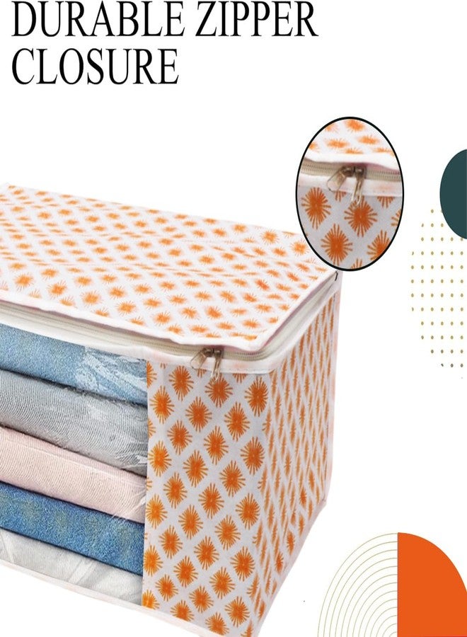 SHAPING FABRIC طقم غطاء ساري من قماش التشكيل، قطعة واحدة، منظم ملابس من قماش غير منسوج للخزانة مع نافذة شفافة وحقيبة تخزين ملابس بسحاب مزدوج، غطاء ملابس SF_XL_SC_CC_XPID1598426731598596 - Image 5