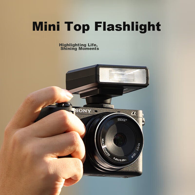 JD Jing Zao Ulanzi F12 Mini Hot Shoe Flash Softbox Kit, Sony External Flash, Pocket Light, Photography Fill Light, Universal Lithium Battery, Canon Hot Shoe Light - Image 4