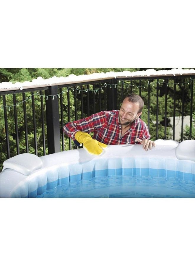 Bestway مجموعة أدوات تنظيف حمام السباحة والسبا LAY-Z-SPA XTRAS 3in1 باللونين الأبيض والأسود - Image 5