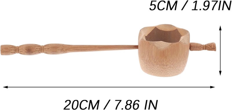 VICASKY Tea Strainer Long Handle Tea Filter Colander Chinese Accessory for Loose Leaf Brewing - Image 2