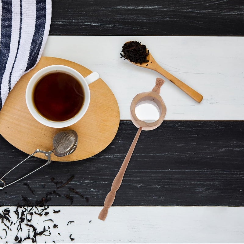 VICASKY Tea Strainer Long Handle Tea Filter Colander Chinese Accessory for Loose Leaf Brewing - Image 5