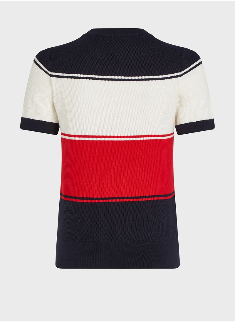 TOMMY HILFIGER Color Block Sweater