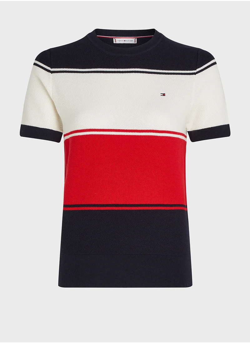 TOMMY HILFIGER Color Block Sweater