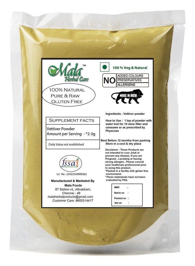 Generic Mala Vetiver Root Powder 100 Gmskhus Khus Powdervetiveria Zizanioides Powder 100 Gms - Image 4