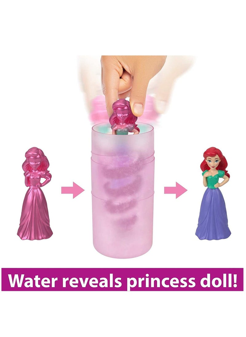 Mattel Games Disney Princess Small Doll - Royal Color Reveal Spring  - Image 4