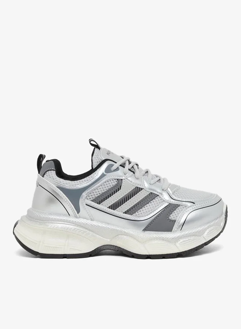 ستايلي اكتيف سنيكرز برباط ونعل سميك