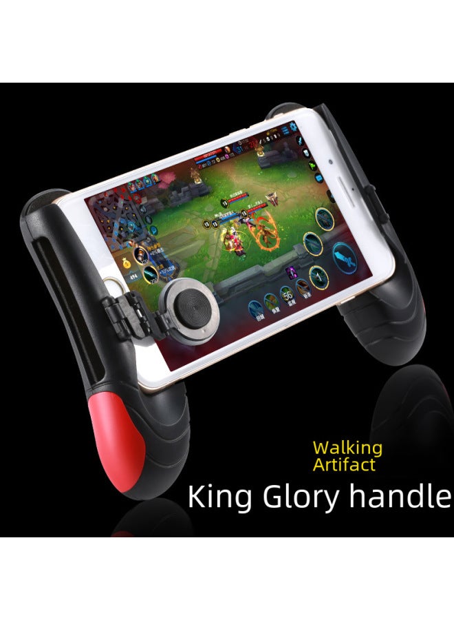 Spot Upgraded Mobile Phone Game Rocker Big Chicken Handle Hand Travel Joystick Suction Cup Game Handle-Product Color:Red  - Image 5