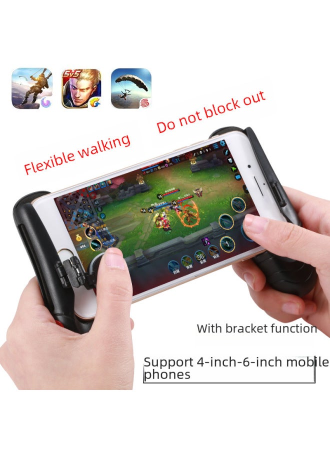 Spot Upgraded Mobile Phone Game Rocker Big Chicken Handle Hand Travel Joystick Suction Cup Game Handle-Product Color:Red  - Image 2