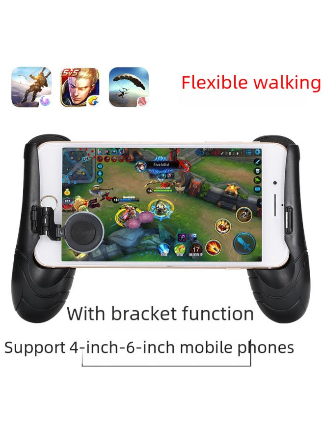 Spot Upgraded Mobile Phone Game Rocker Big Chicken Handle Hand Travel Joystick Suction Cup Game Handle-Product Color:Red  - Image 4