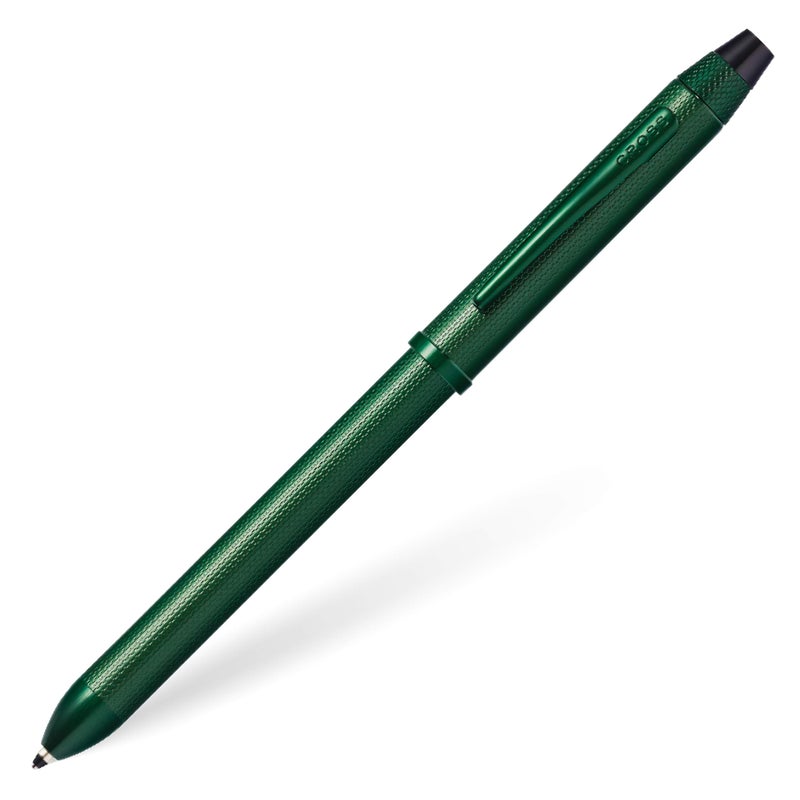 Cross Tech3+ Refillable Multi-Function Ballpoint Pen with Stylus, Medium Ballpen And Pencil, Includes Premium Gift Box - Matte Green - Image 1