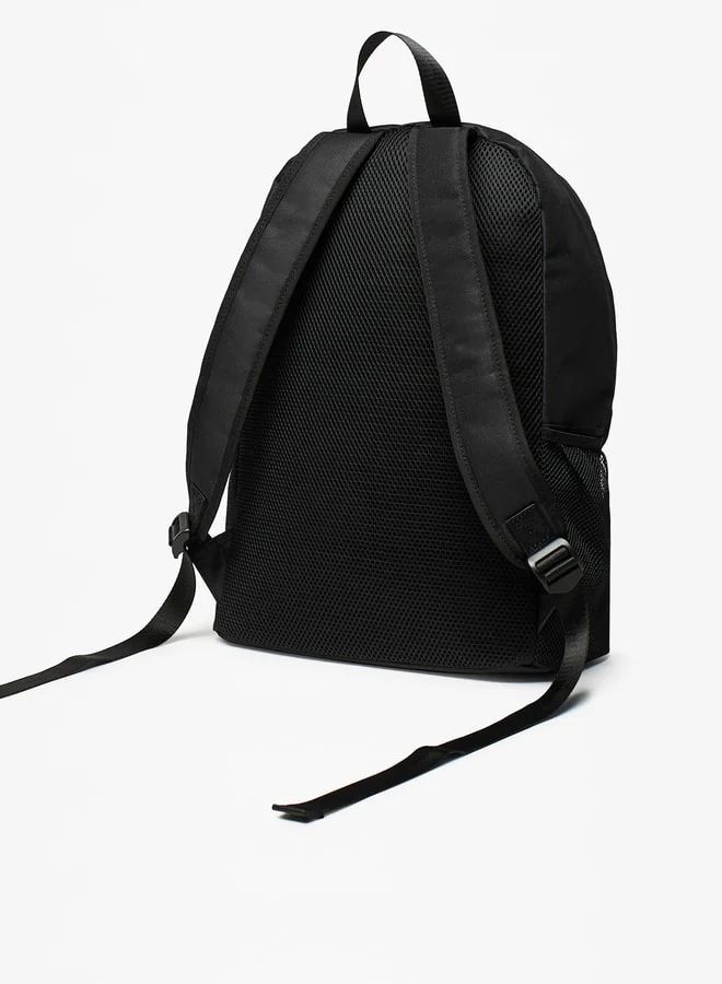 Oaklan by Shoexpress BLACK Printed Backpack with Adjustable Straps - 42x15x30 cm for Men | Best Price UAE
