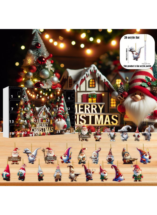 null - Cross Border Gnome Advent Calendar 2024 Gnome Advent Calendar-Color:Type A - Image 1