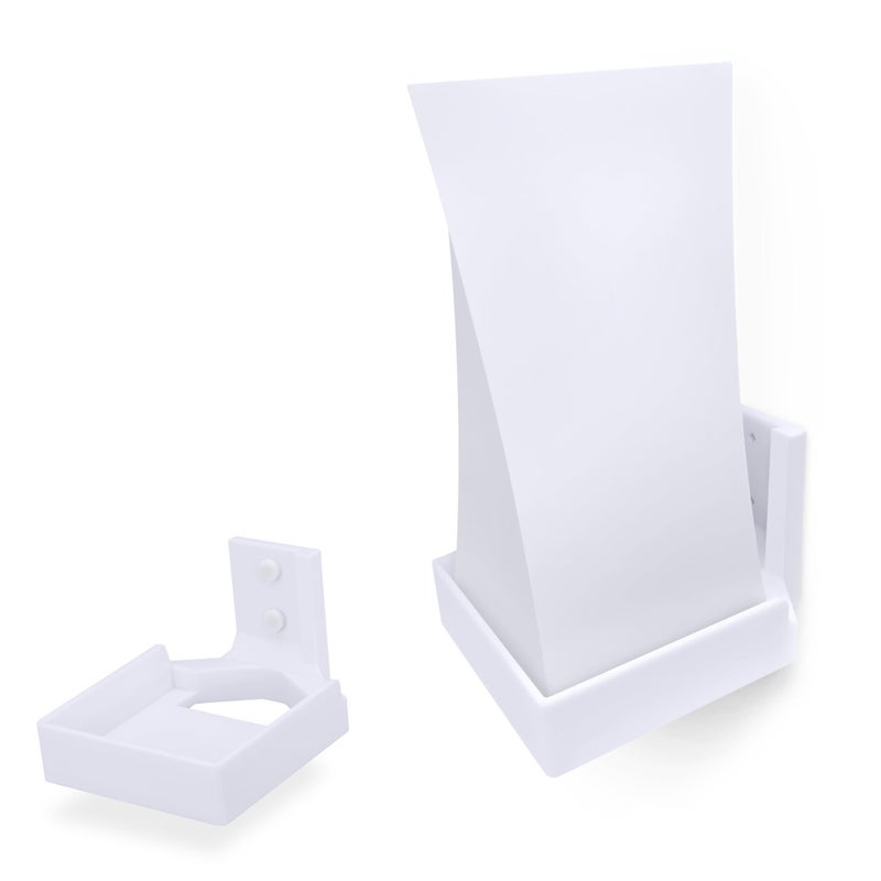 BRAINWAVZ Wall Mount for Gryphon Tower AC3000 Mesh WiFi Router, Easy to Install Holder Bracket, Reduce Interference & Clutter, Adhesive & Screw-in Mounting - Image 1