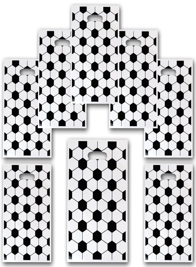 HEPAPATE 60Pcs Soccer Party Favors Bags,Soc cer Goodie Bag,Treat Candy Bags Soccer Theme Gift Bag for Birthday Party Decorations Supplies - Image 1