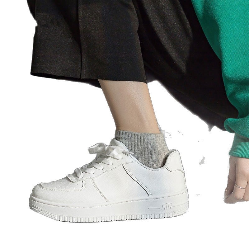Women's Casual White Sneakers, Fashionable and Versatile for Spring and Autumn - Image 5