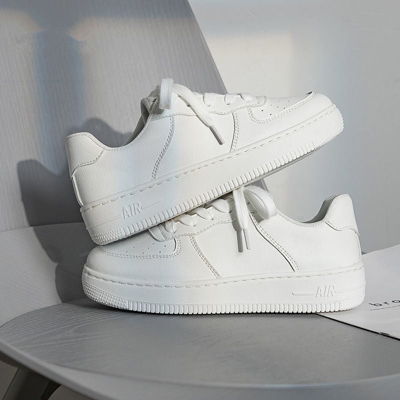 Women's Casual White Sneakers, Fashionable and Versatile for Spring and Autumn - Image 4