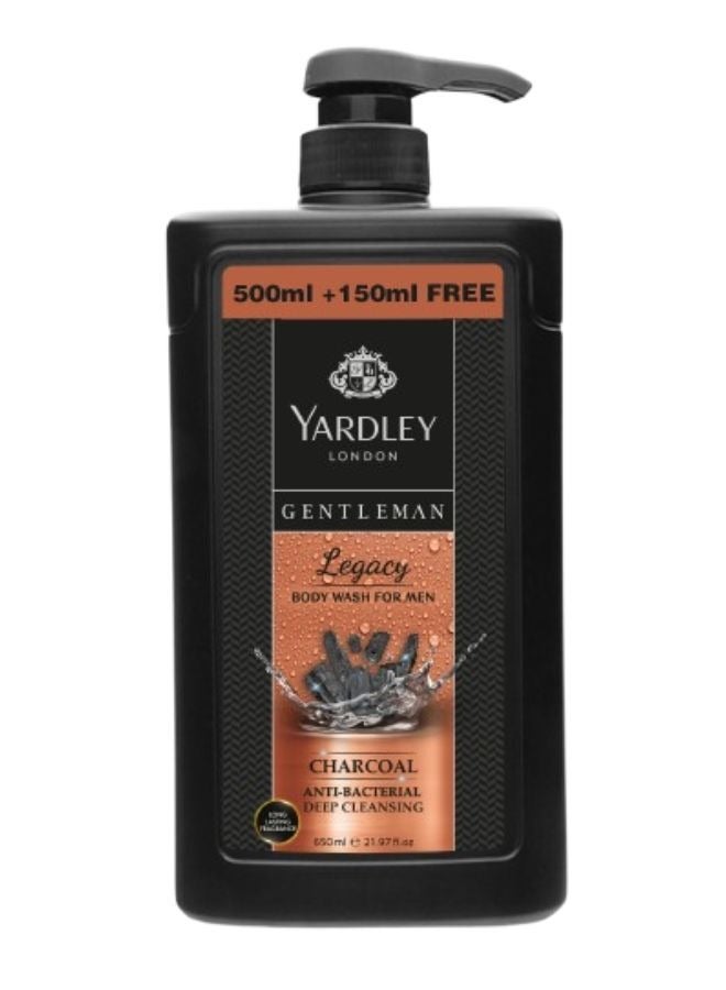 Yardley Body Wash Gentleman Legacy - Anti Bacterial Deep Cleansing - Image 1