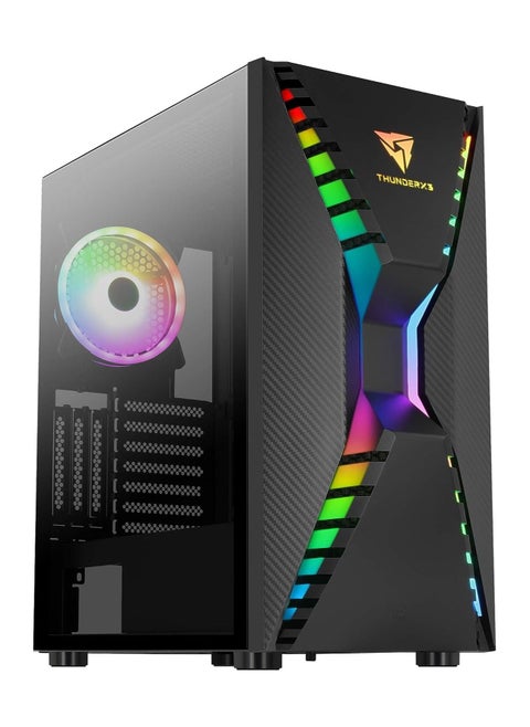 Aerocool Cronus ARGB Mid-tower Gaming case - Black