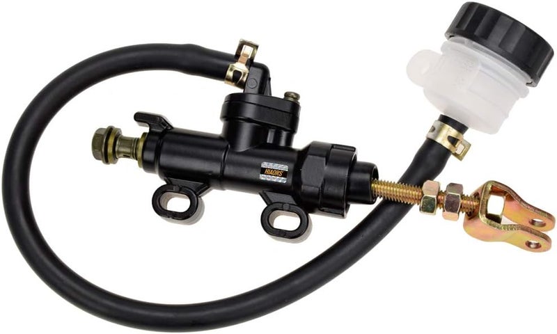 SOOMJ HIAORS Rear Brake Master Cylinder with Reservoir for Yerf GX150 150cc Go Kart and Chinese Dirt Bikes - Image 1