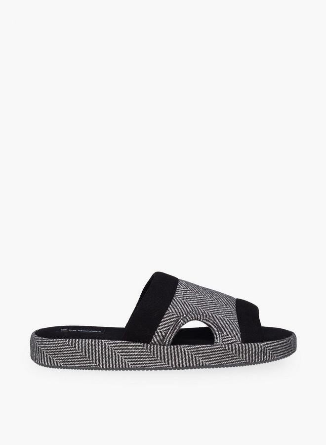 Le Confort Men Textured Bedroom Slides - Image 1