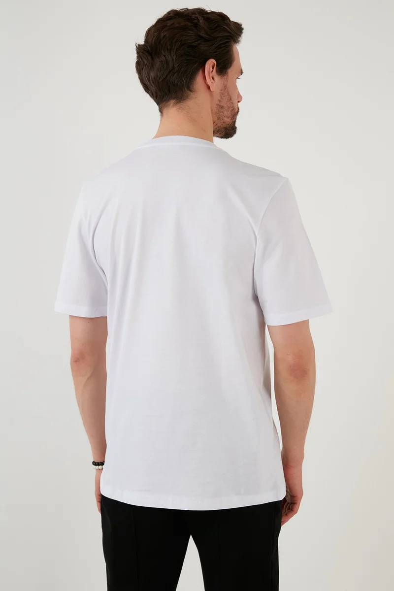 بوراتي Printed Oversize Crew Neck 100% Cotton T Shirt Men's T Shirt 5727405
