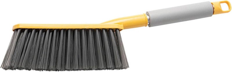 Soft Bed Sweeping Brush with Long Handle Gentle Cleaning Dusting Brush for Bedroom Sofa Pet Hair Durable PP Material 16 Inch (Lemon Yellow) - Image 5