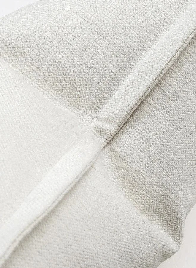 KNOT HOME Cushion Dorothy Bianca II (with filler) Pillow Knot Home Cover Set for Modern Sofa Contemporary Living Room Bedroom and Office Soft Washable