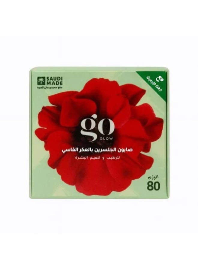 GO GLOW Two Pieces of Glycerin Renewal Luxury Soap 80 g - Image 2