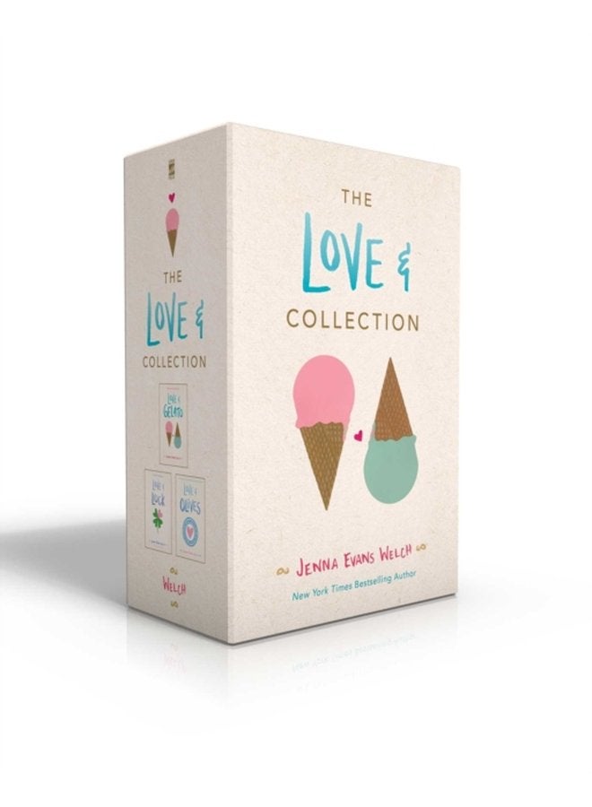 مجموعة حب علبة مجموعة جيلاتو الحب حظ الحب زيتون الحب - غلاف صلب